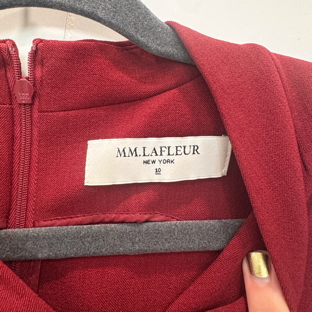 MM Lafleur - Aditi Dress - Pomegranate - 10 - Picture 5 of 6